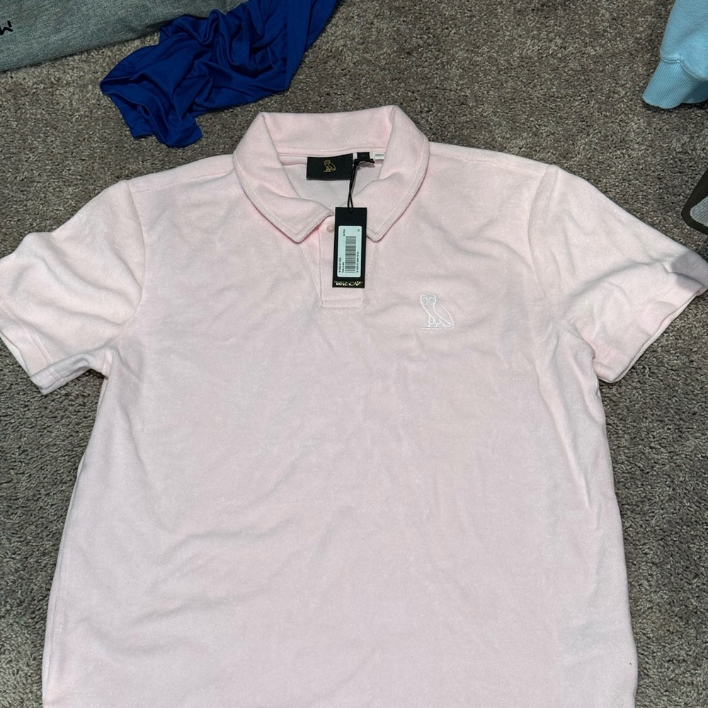 OVO Men’s Pink Polo